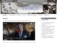 Tablet Screenshot of ensaco.net